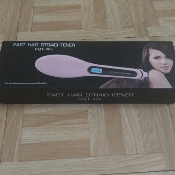 Comb hair Straightener Pink New - Picture 3 of 7